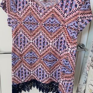 Beautiful Patterned Statement Blouse